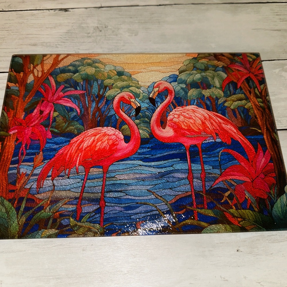 Glass cutting board